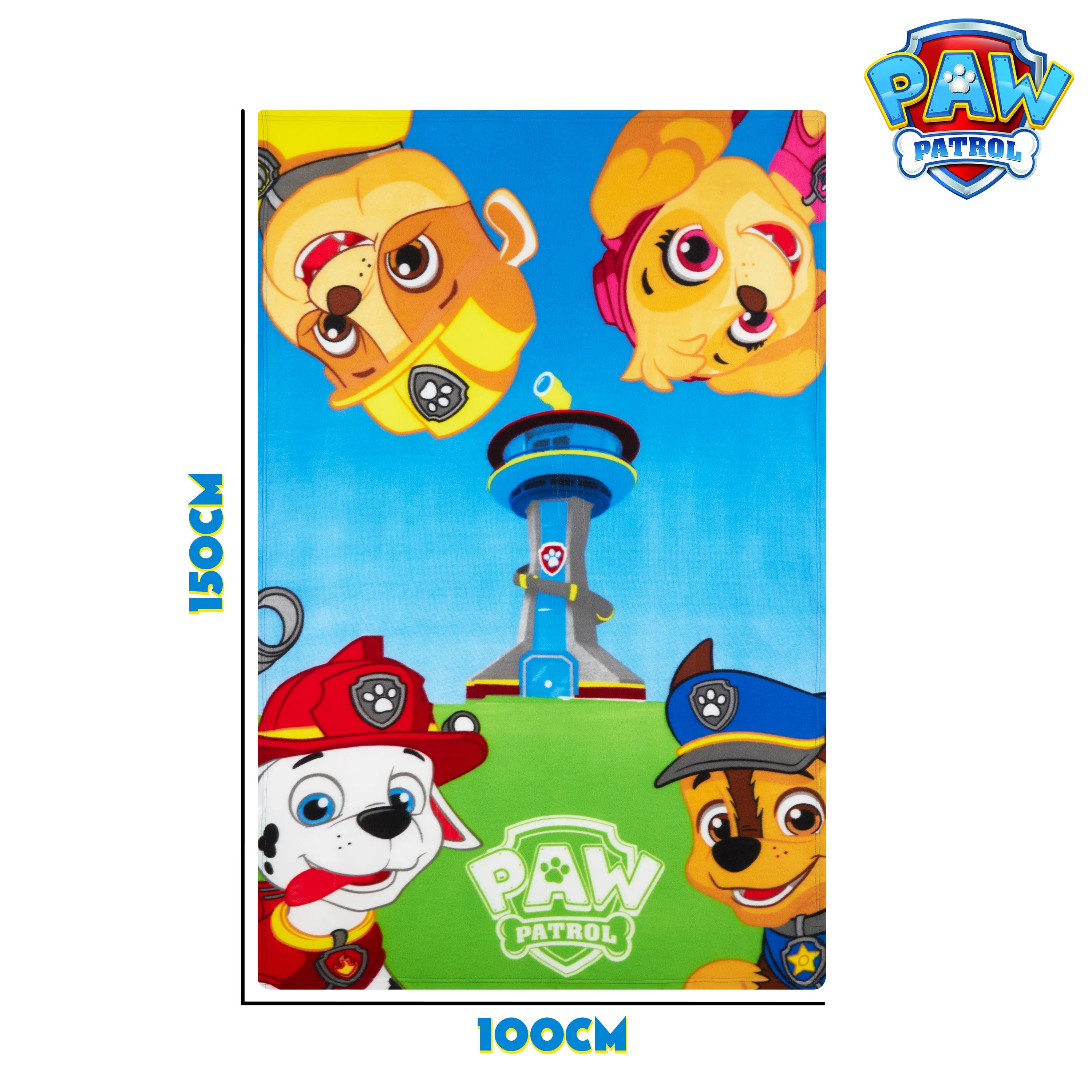 Paw Patrol Fleece Blanket for Kids - Super Soft Blanket