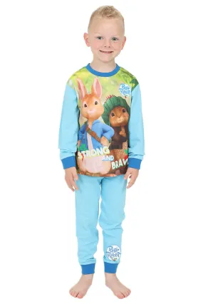 Peter Rabbit Boys Strong And Brave Long Pyjama Set