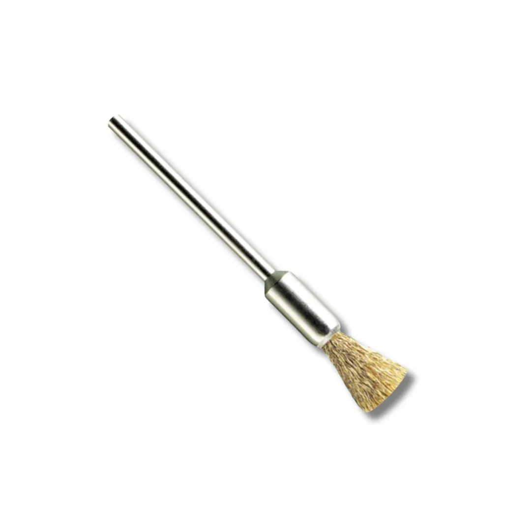 PG mini Professional | Wire Brushes Brass End 5mm Shank 2.35mm