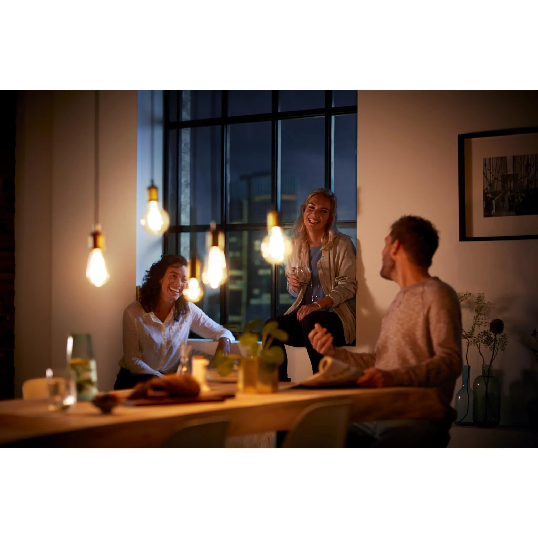 Philips Hue White Ambience Filament A60 E27 Bluetooth Bulb (2021)