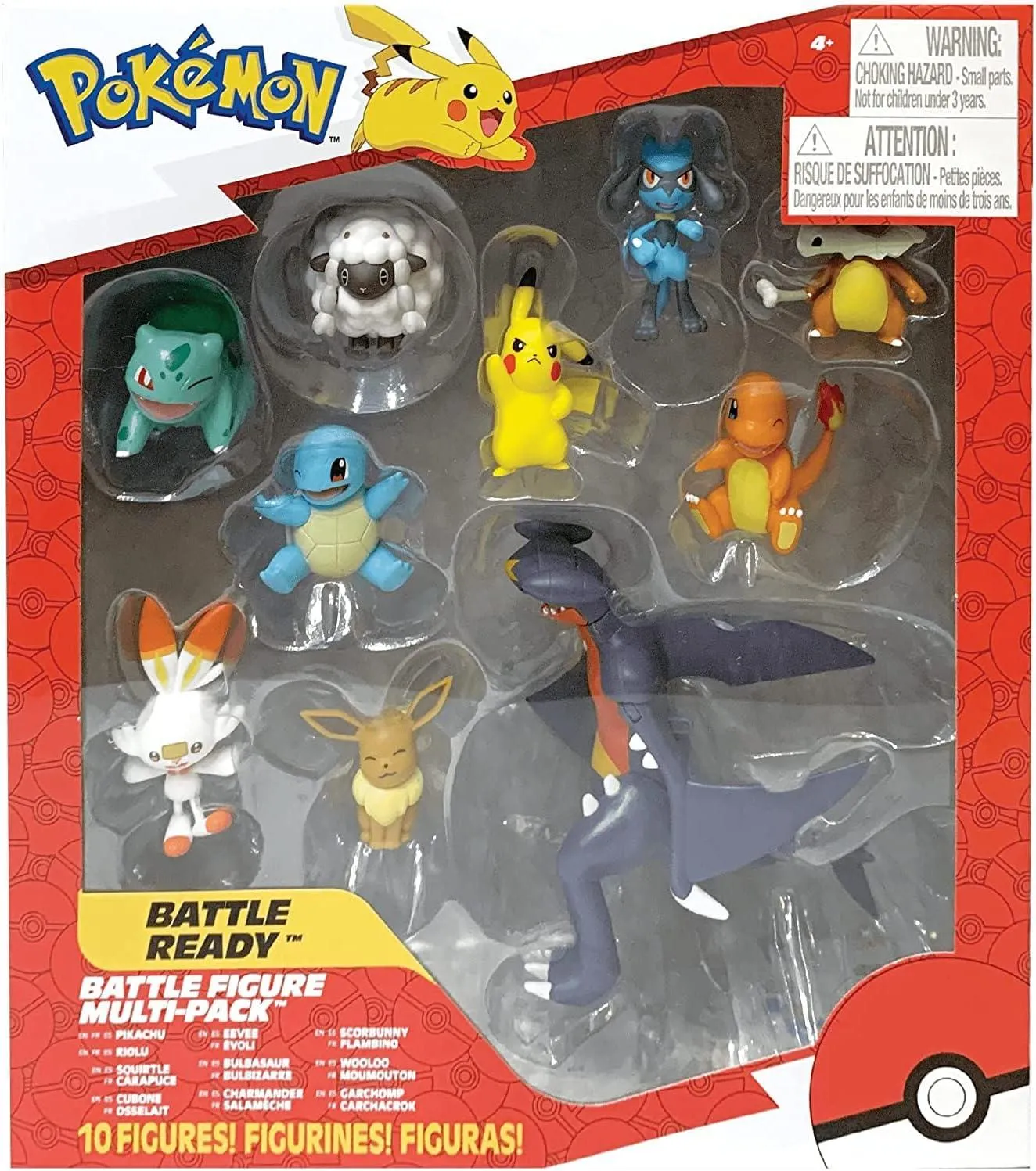 Pokèmon Battle Figures - 10 pcs  Pikachu and others