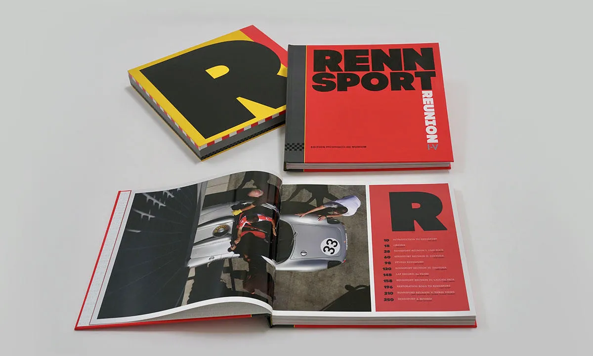 Porsche Museum Book History of Rennsort I-V Book