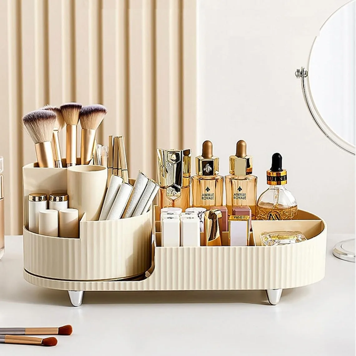 Portable Cosmetic Display Organizer