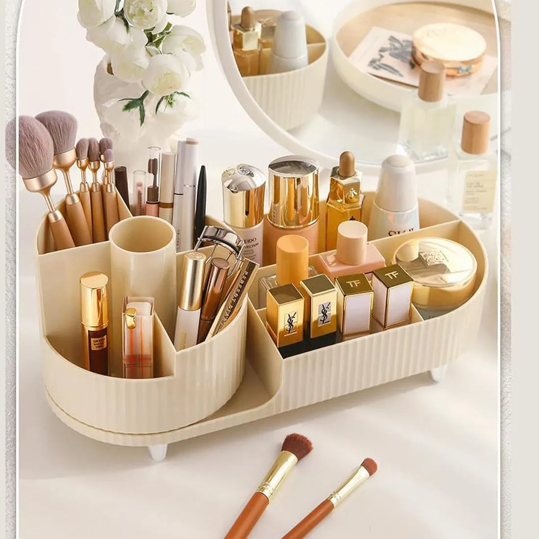 Portable Cosmetic Display Organizer