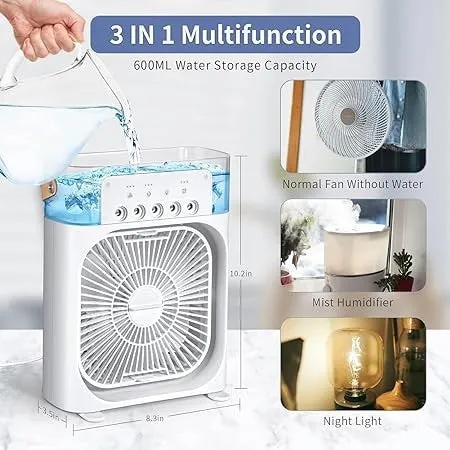 Portable Mini Air Conditioner Fan