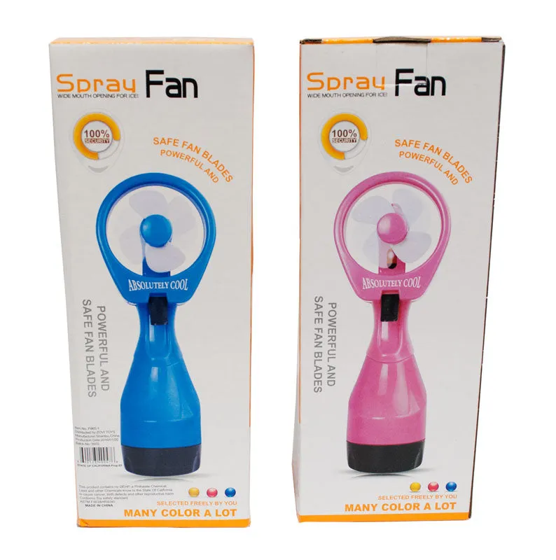 Portable Water Spray Fans Wholesale