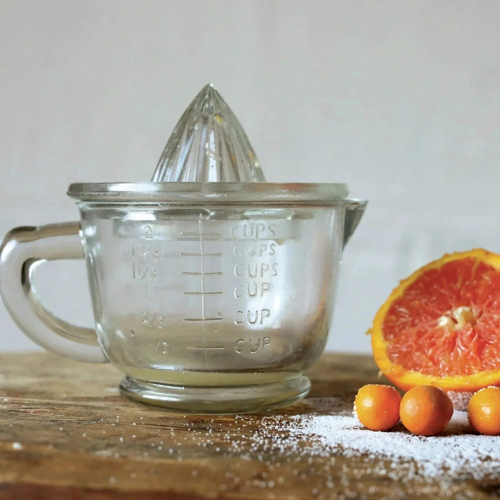 Pressed Glass Juicer