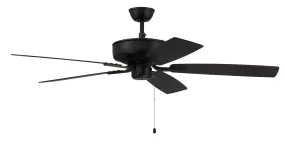 Pro Plus 52" Ceiling Fan in Flat Black