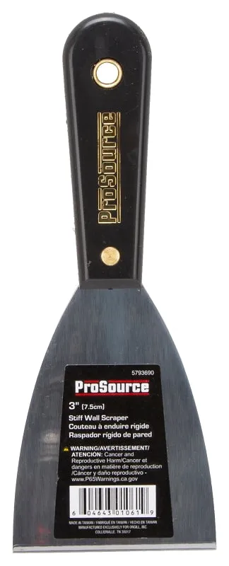 ProSource Wall Scraper, 3 in W Blade, HCS Stiff Blade :EA: QUANTITY: 1