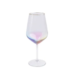 Rainbow Wine Glass