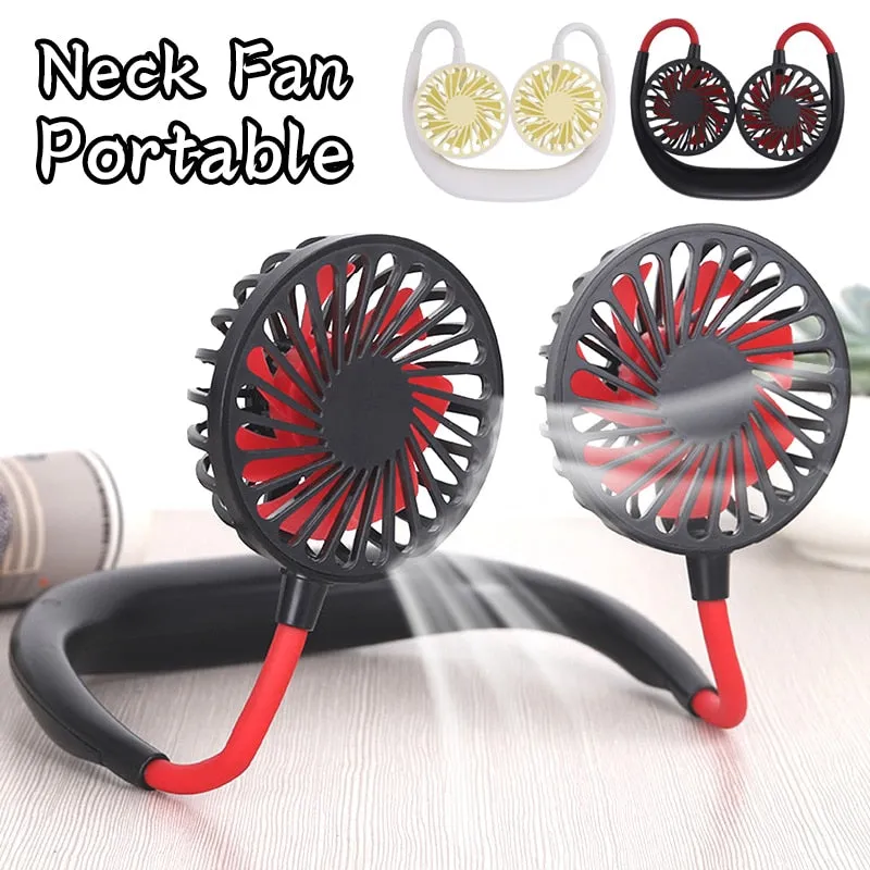 Rechargeable Mini Bladeless Neck Fan