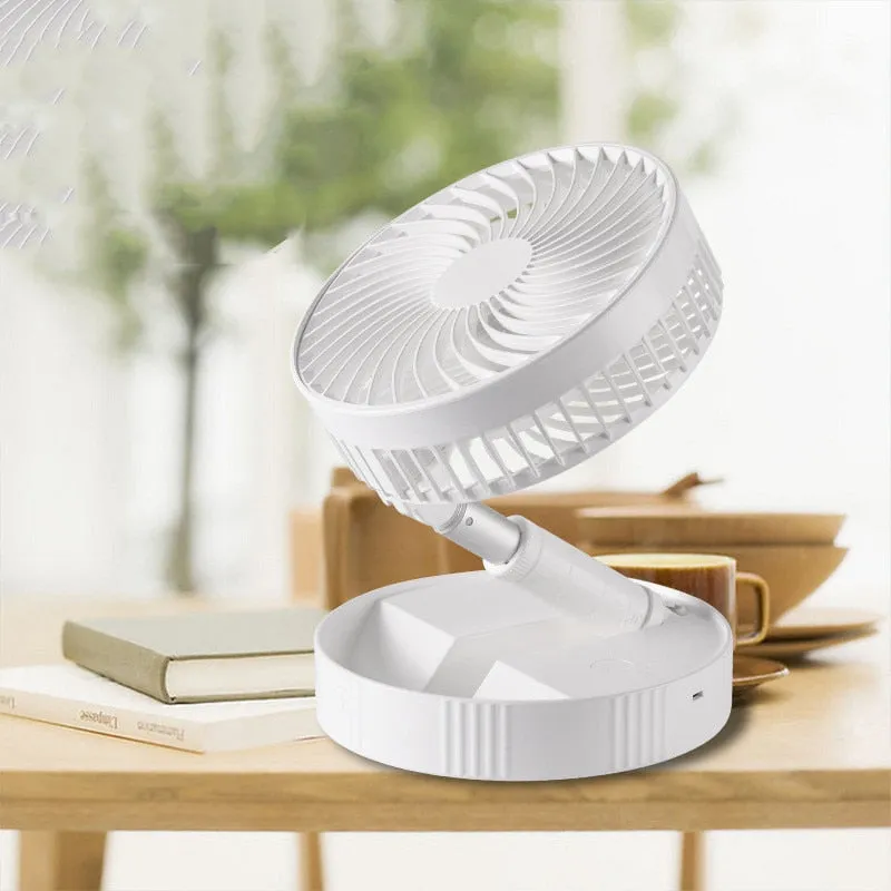 Rechargeable Mini Folding Floor Fan