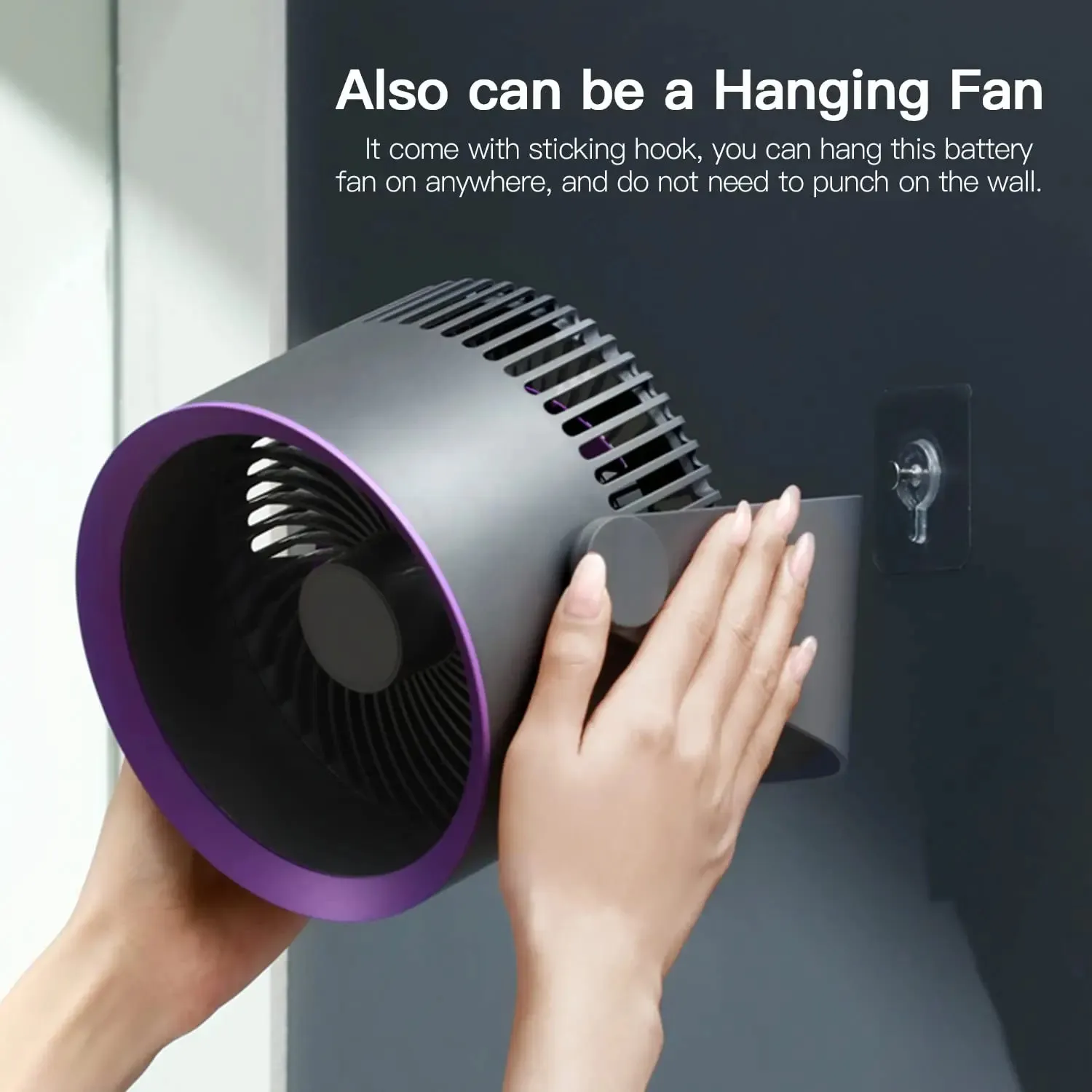 Rechargeable Portable Desktop Fan Ventilator