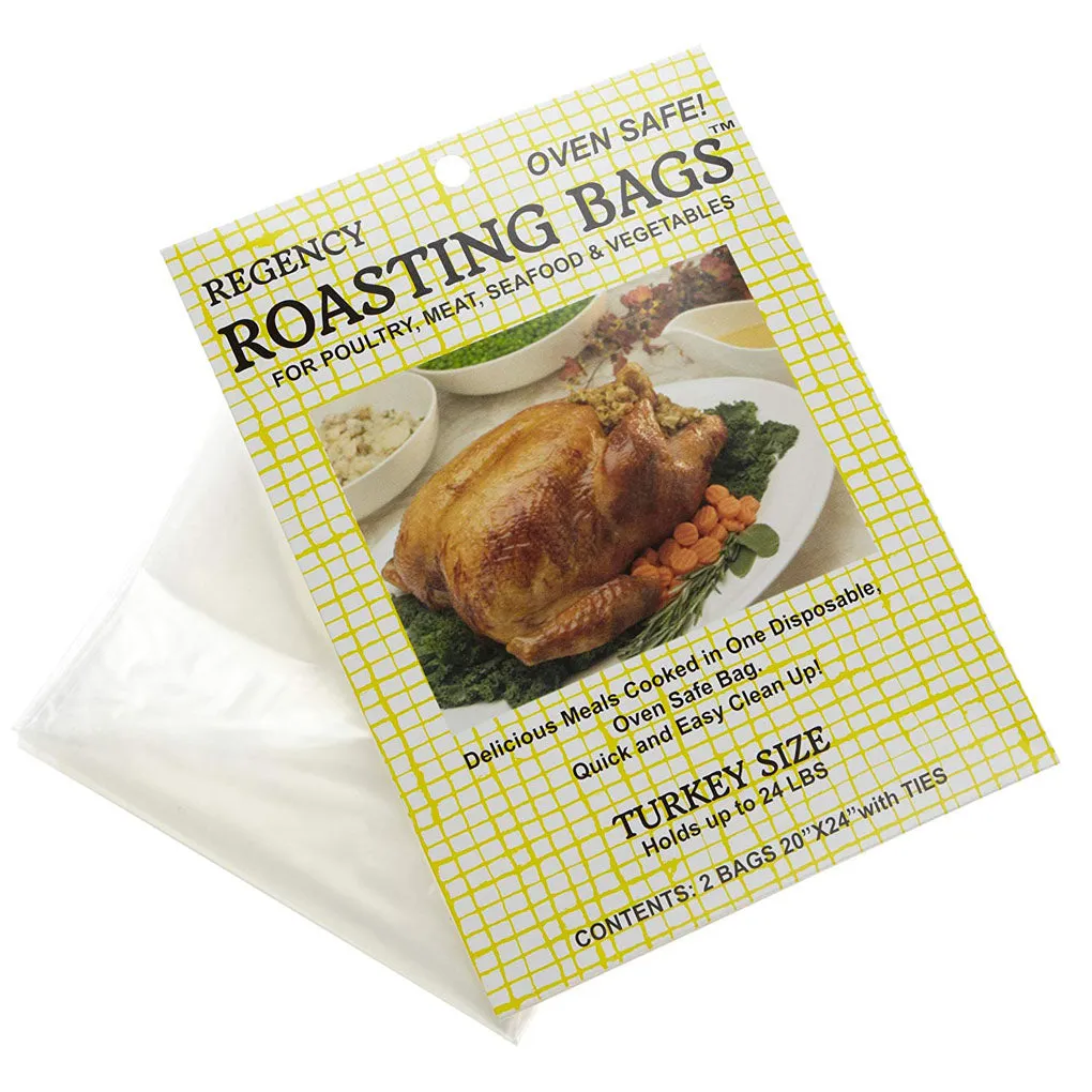 Regency Oven-Safe Turkey Roasting Bags 2-Pack