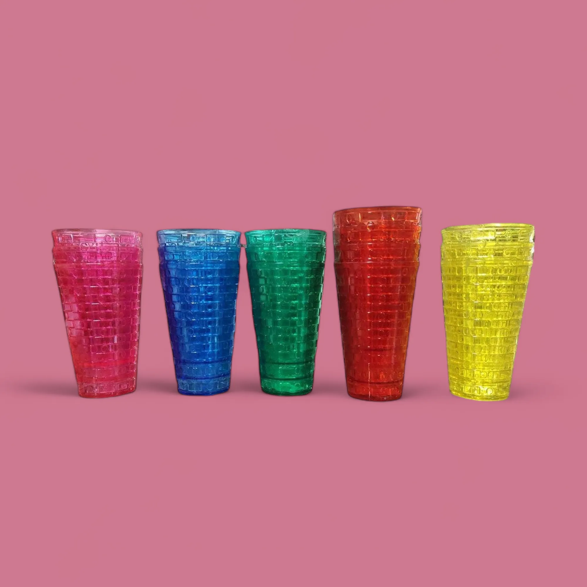 Reusable Plastic Tumbler 325ml Party Cup 12.5x7.5cm