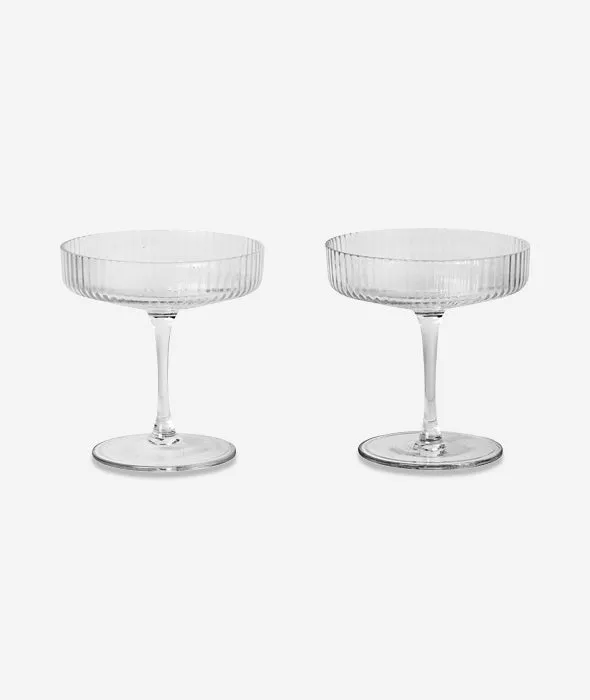 Ripple Champagne Saucer Set/2 - More Options