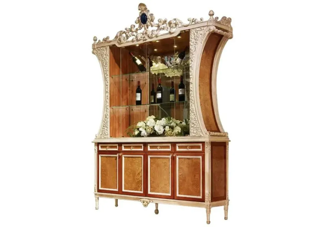 Royal Exclusive Wine Bar Cabinet with Glass Doors