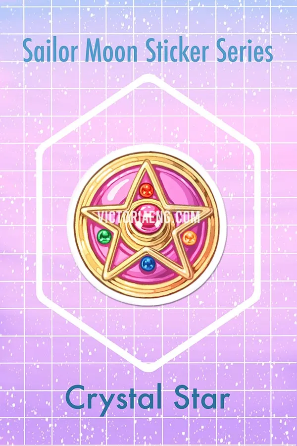 Sailor Moon Accessories Collection Sticker Set