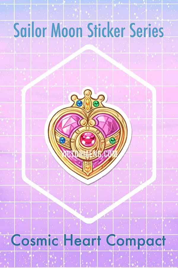 Sailor Moon Accessories Collection Sticker Set