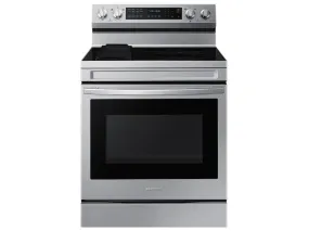 Samsung NE63D6711SR 6.3 cu. ft. Smart Freestanding ENERGY STAR® Certified Electric Range with Air Fry and Griddle in Stainless Steel