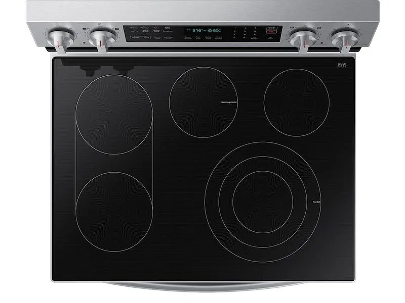 Samsung NE63D6711SR 6.3 cu. ft. Smart Freestanding ENERGY STAR® Certified Electric Range with Air Fry and Griddle in Stainless Steel