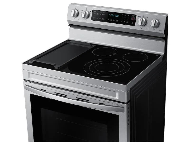 Samsung NE63D6711SR 6.3 cu. ft. Smart Freestanding ENERGY STAR® Certified Electric Range with Air Fry and Griddle in Stainless Steel