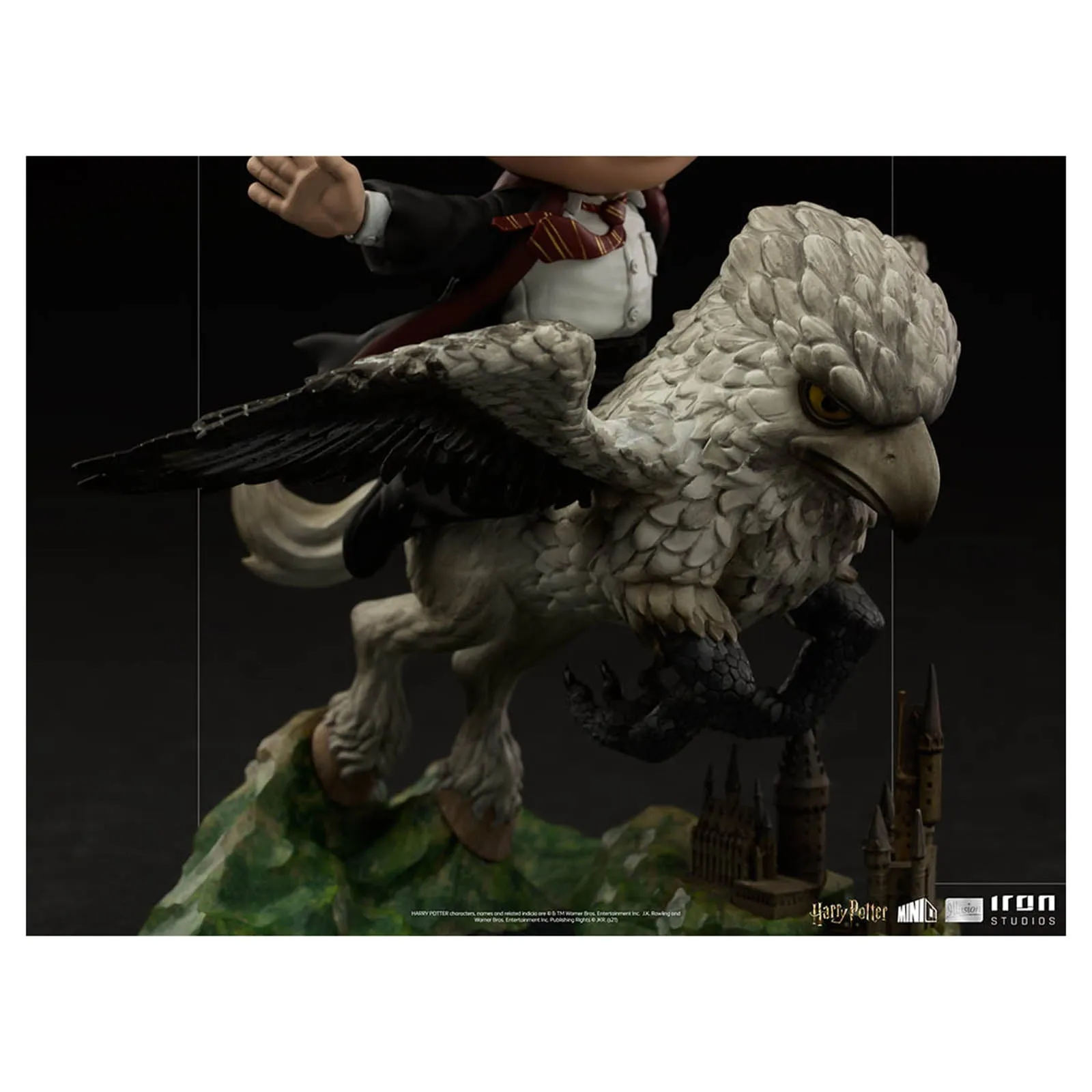 Sideshow Harry Potter And Buckbeak Mini Co Collectibles Iron Studios Figure