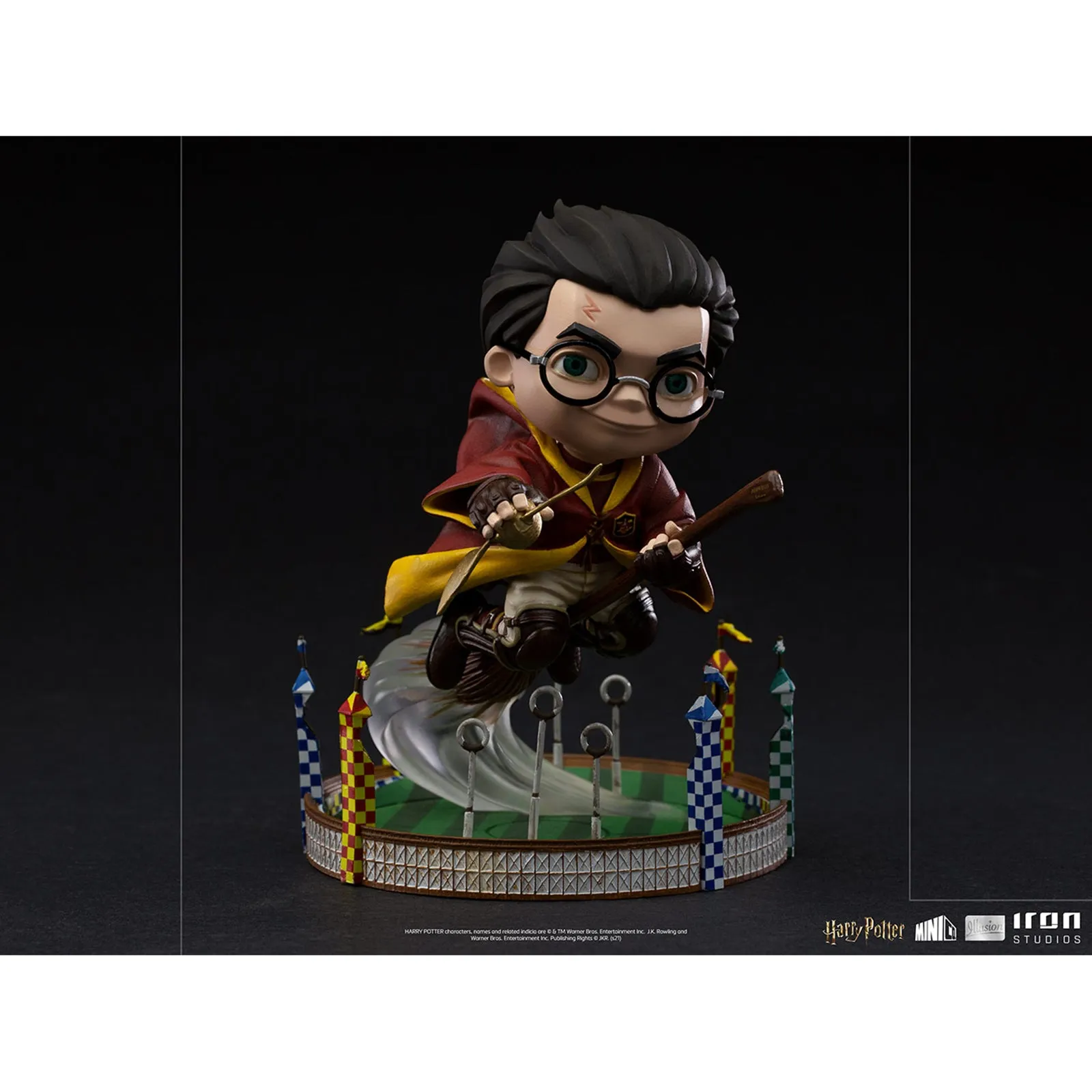 Sideshow Harry Potter Quidditch Match Mini Co Collectibles Iron Studios Figure