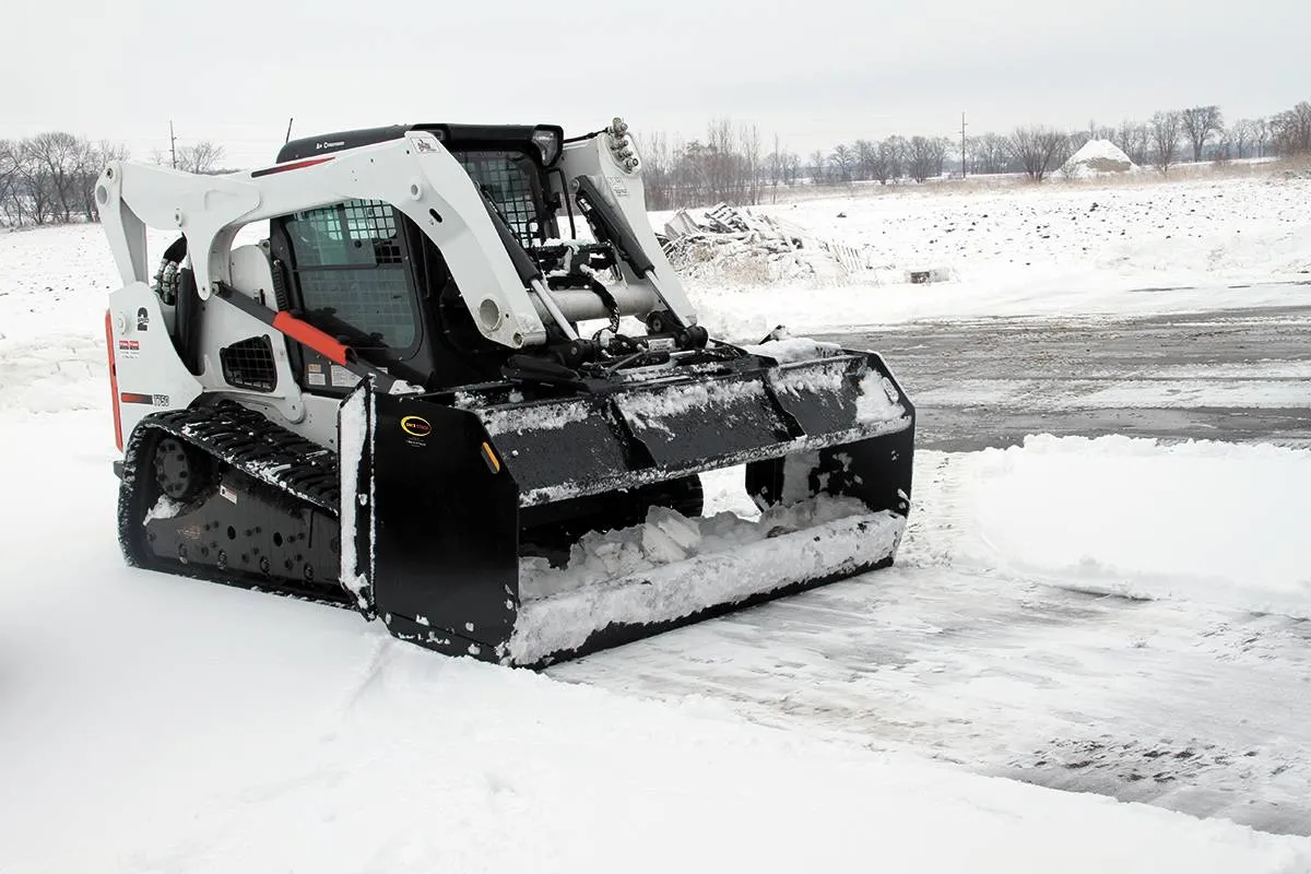 Skid Steer Industrial Snow Pusher | The Xtreme Push