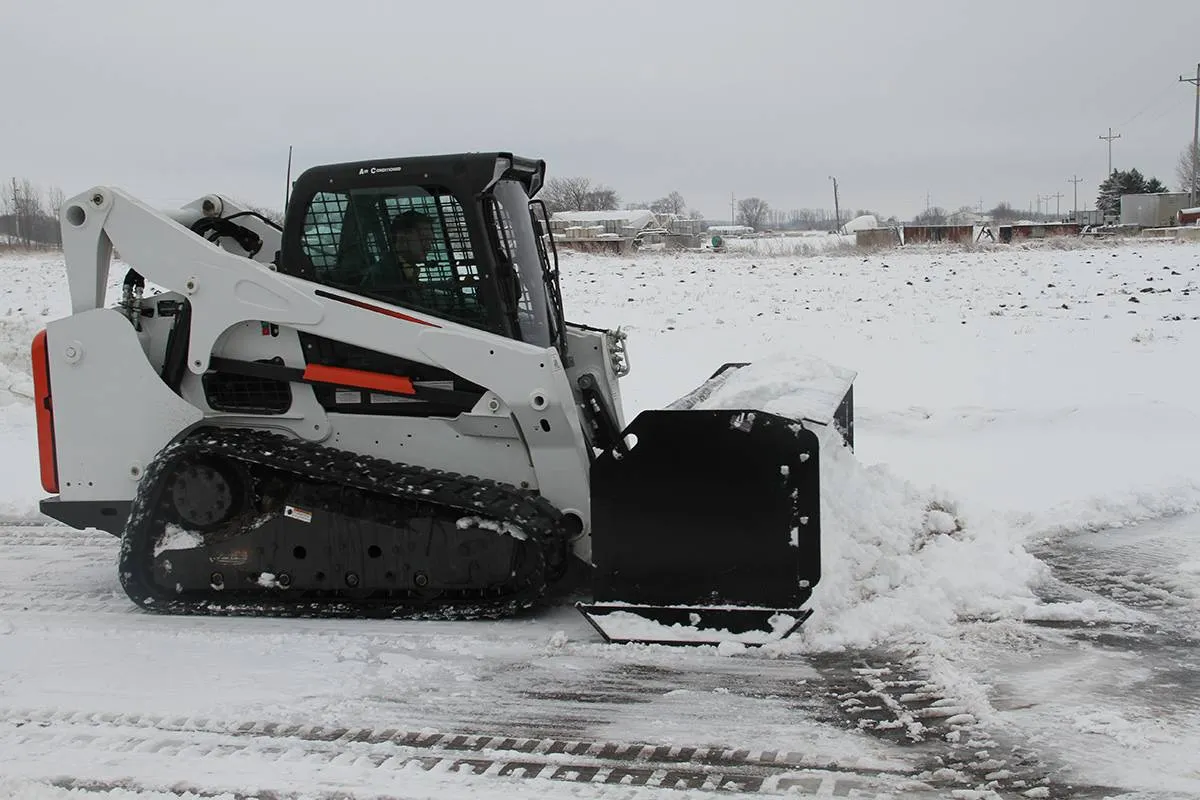 Skid Steer Industrial Snow Pusher | The Xtreme Push