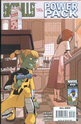 SKRULLS VS POWER PACK #3