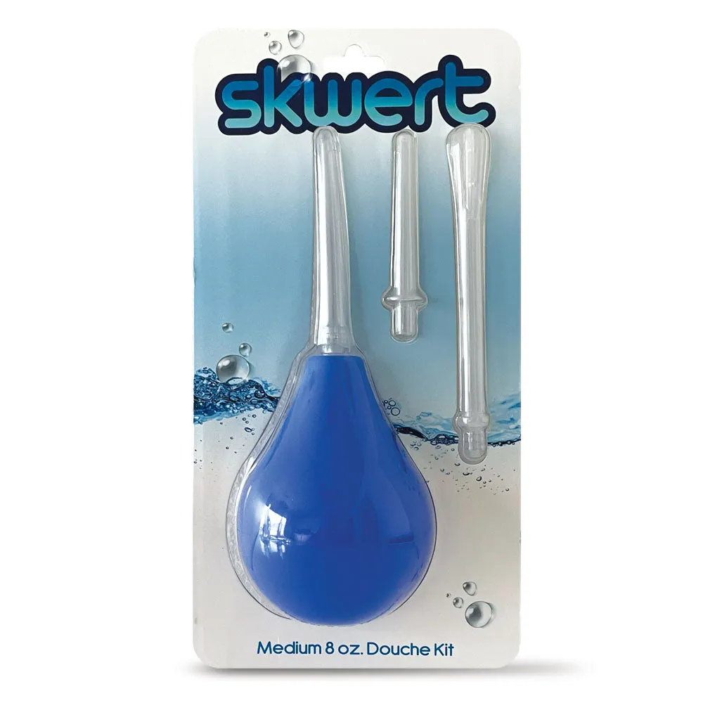 Skwert Medium 8 oz Douche Kit - Blue 240 ml Unisex Douche Kit