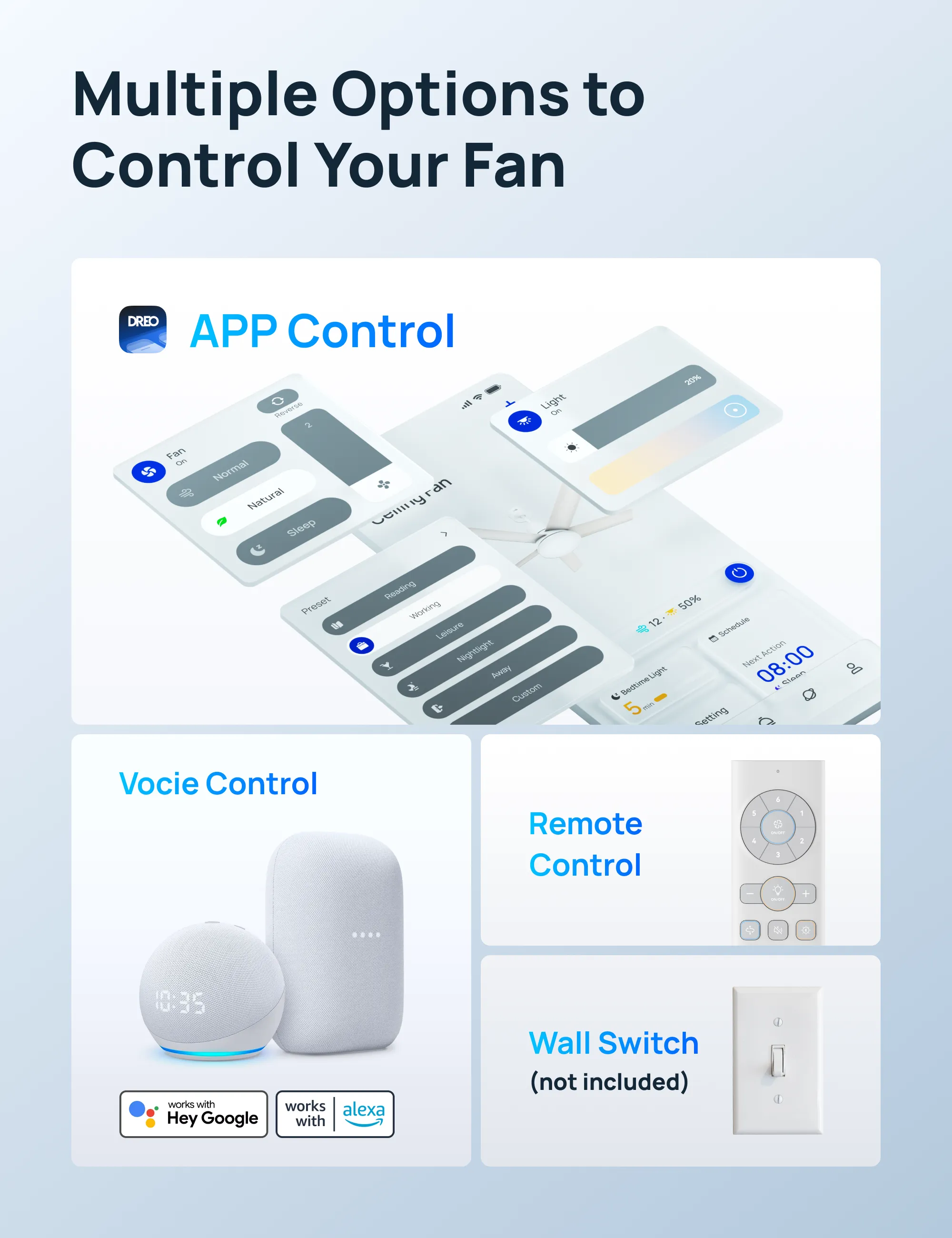 Smart Ceiling Fan CLF521S