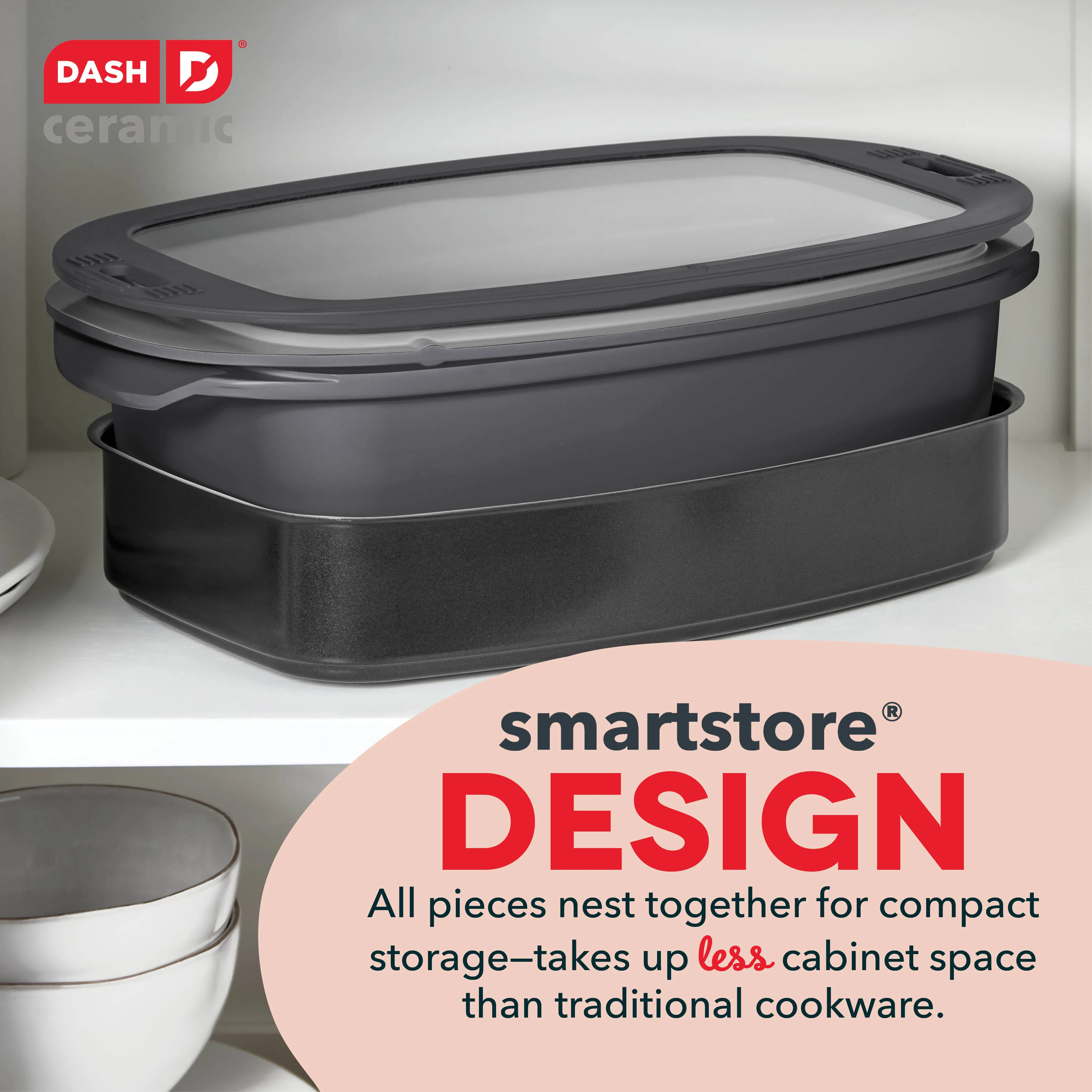 SmartStore™ 7-in-1 Multipurpose Cookware   Steamer Set