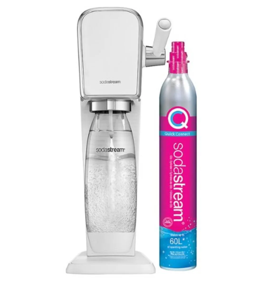 SodaStream Art Sparkling Water Maker – White