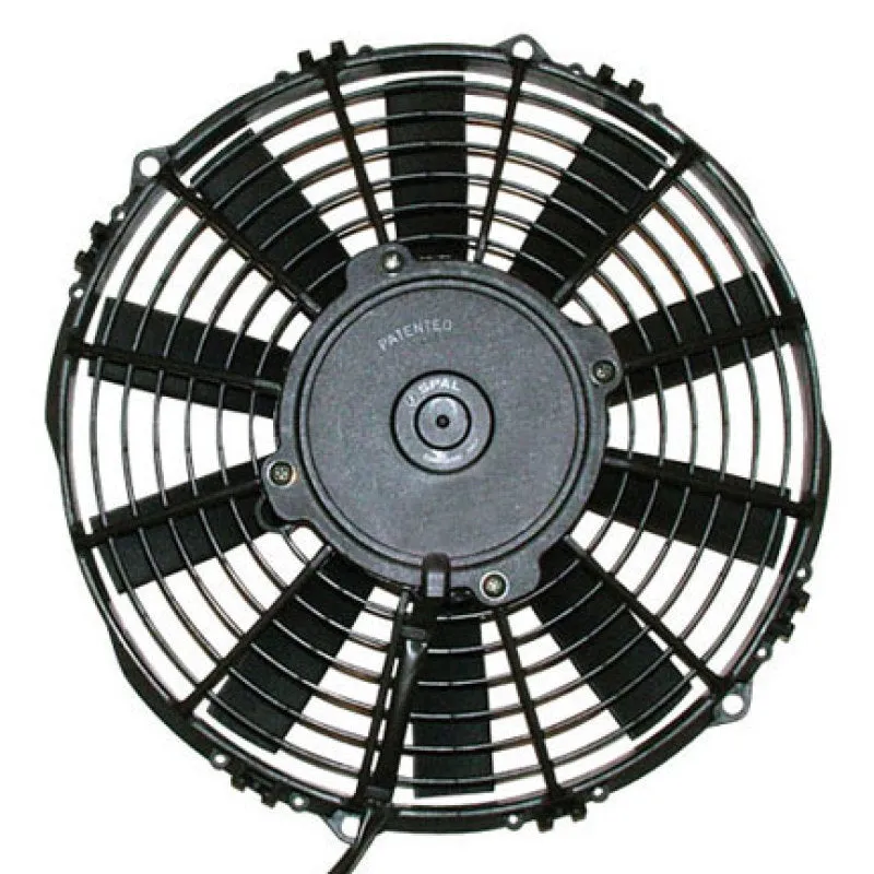 SPAL 12.00" Inch Electric Fan Pusher Style Medium Profile 1227 CFM 10 Straight Style Blades - 30101505