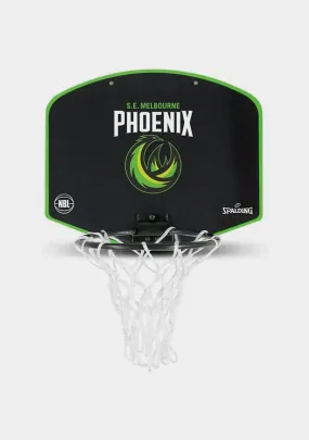 Spalding NBL Team Micro Mini South East Melbourne Phoenix Backboard