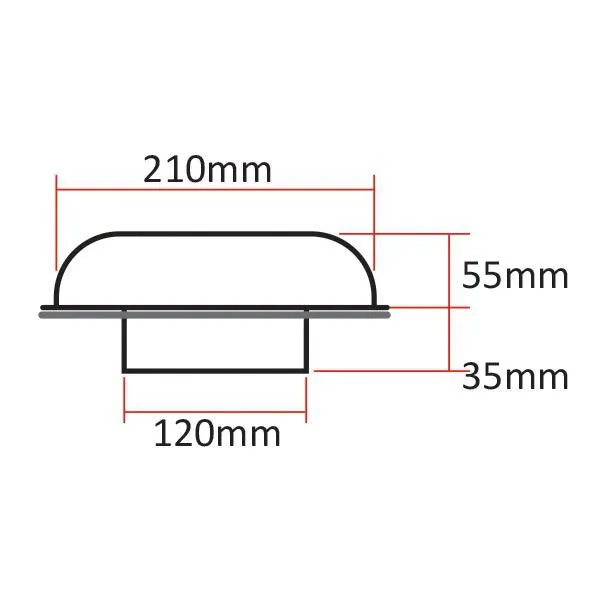 Stainless Steel Solar Power Ventilator