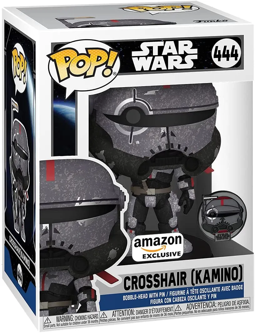 Star Wars: The Bad Batch Funko Pop! Crosshair (with Pin) (Kamino) #444