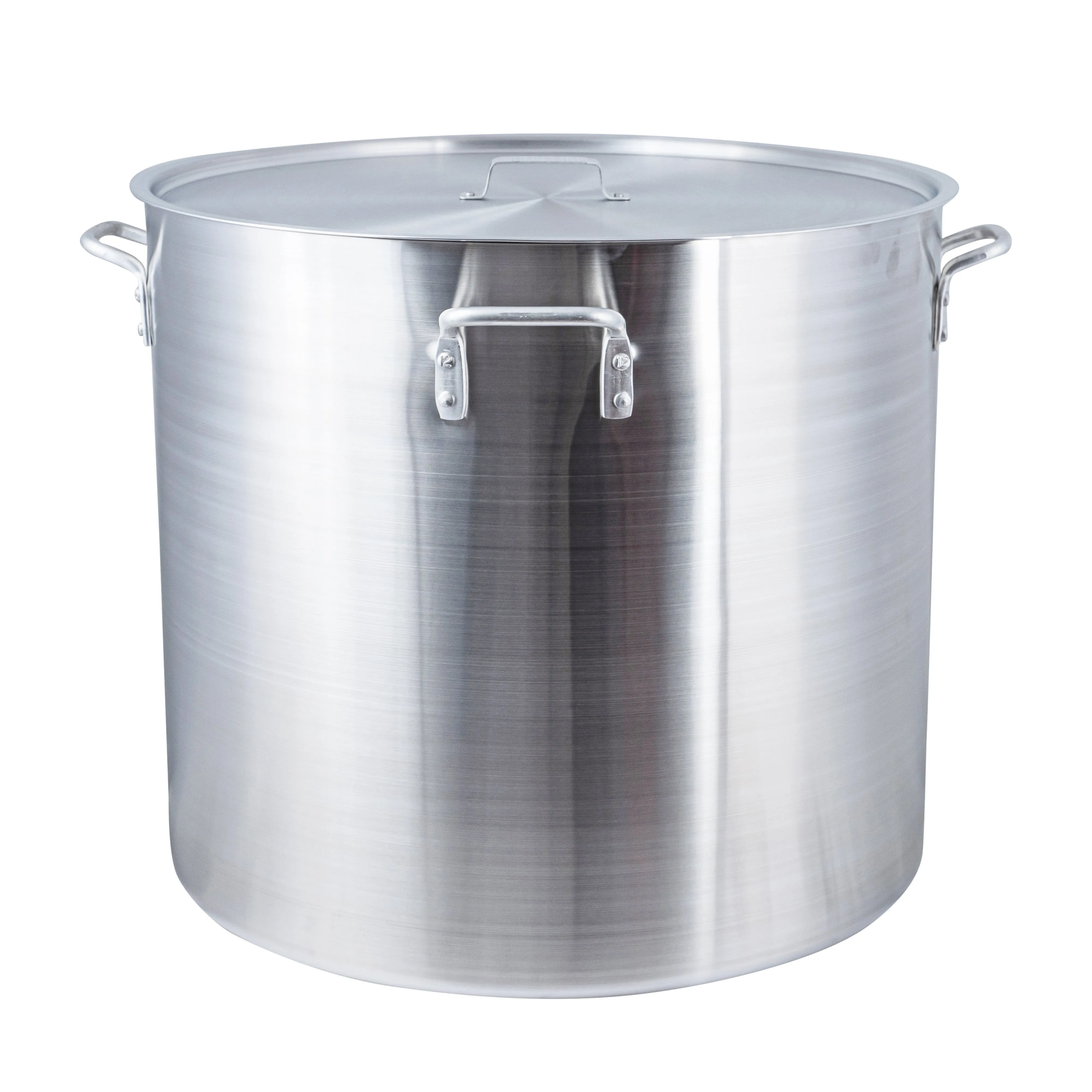 Stockpot - Alum., with Cover, 580x520mm  |CATERCHEF