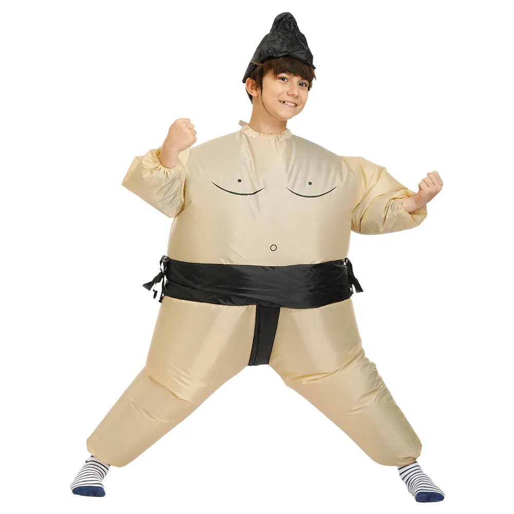 Sumo Wrestler Inflatable Costume Adult and Kid, Inflatable Sumo Blow up Costumes