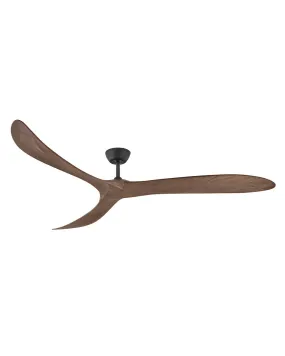 Swell 80" Ceiling Fan in Matte Black