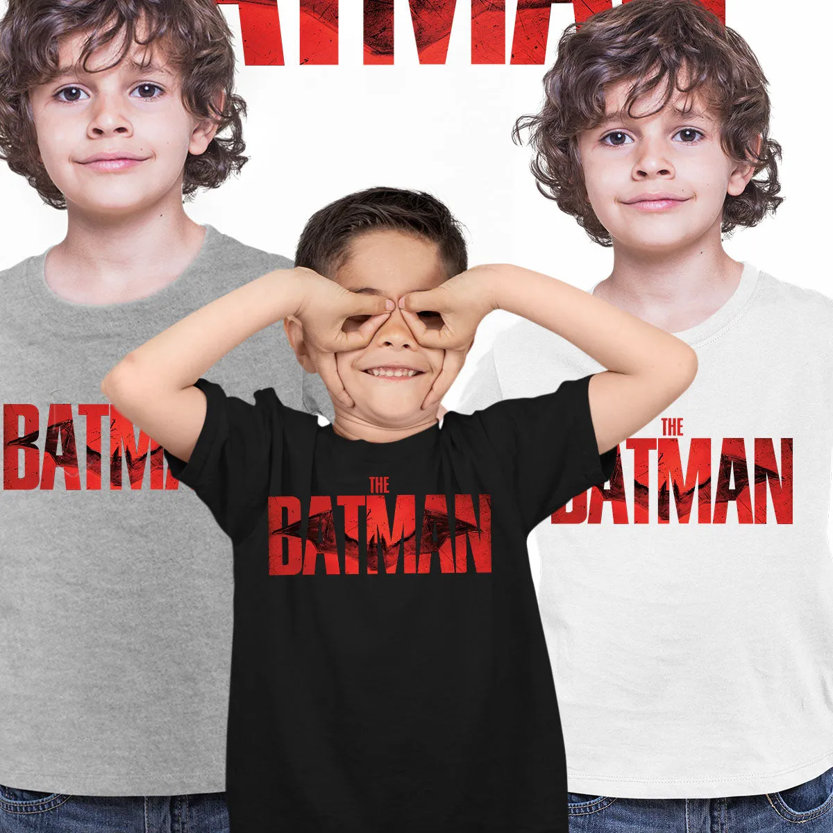 The Batman New Movie Kids T-shirt 2022 Riddler Bruce Wayne Superheroes Batman