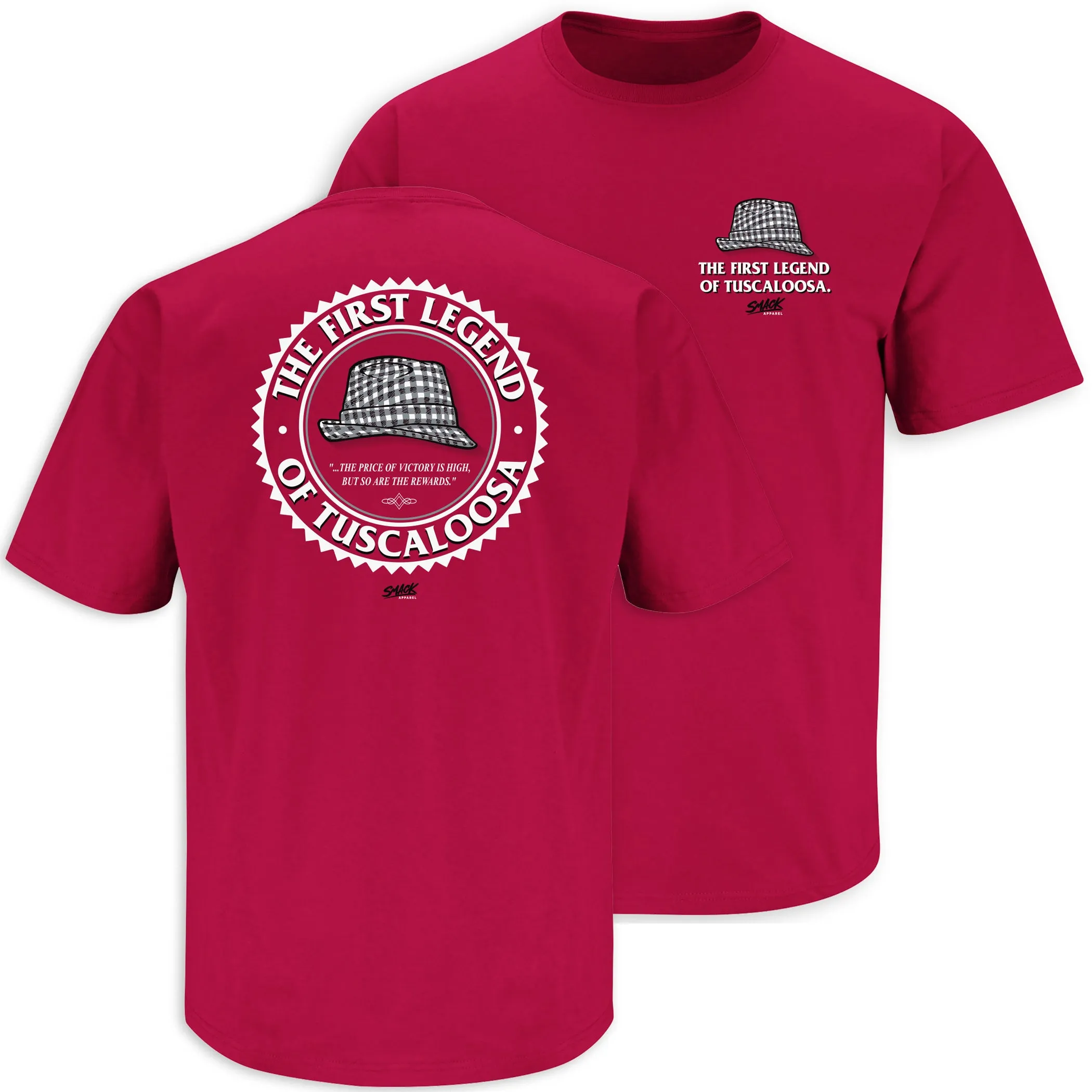 The First Legend of Tuscaloosa Shirt for Alabama Football Fans