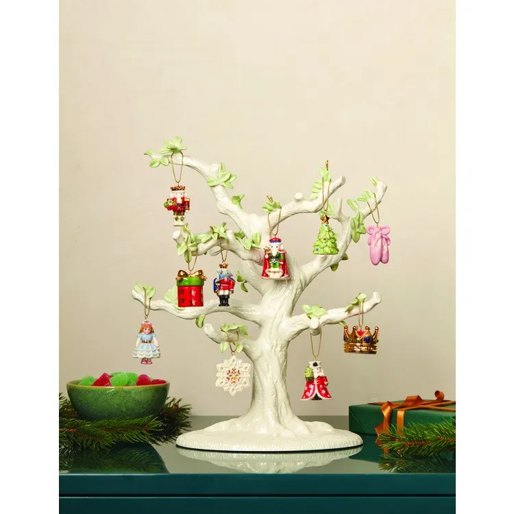 The Nutcracker Ten-Piece Ornament and Tree Set