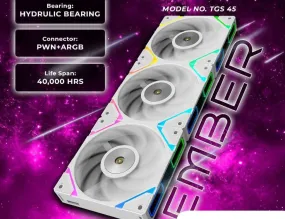 Thunder Case Fan Ember 3 in 1 White