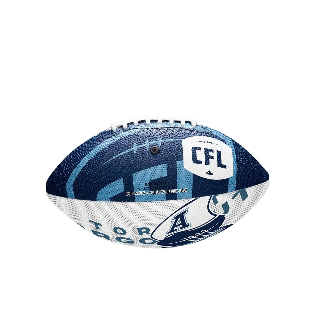 Toronto Argonauts CFL Wilson Wraparound Mini Football