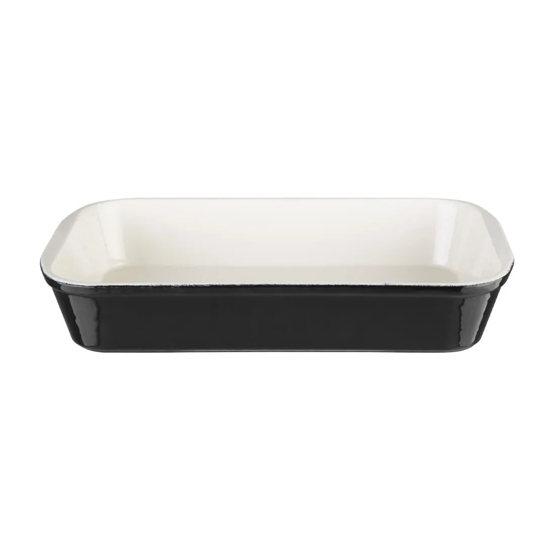 U571 Vogue Black Cast Iron Roasting Dish U571