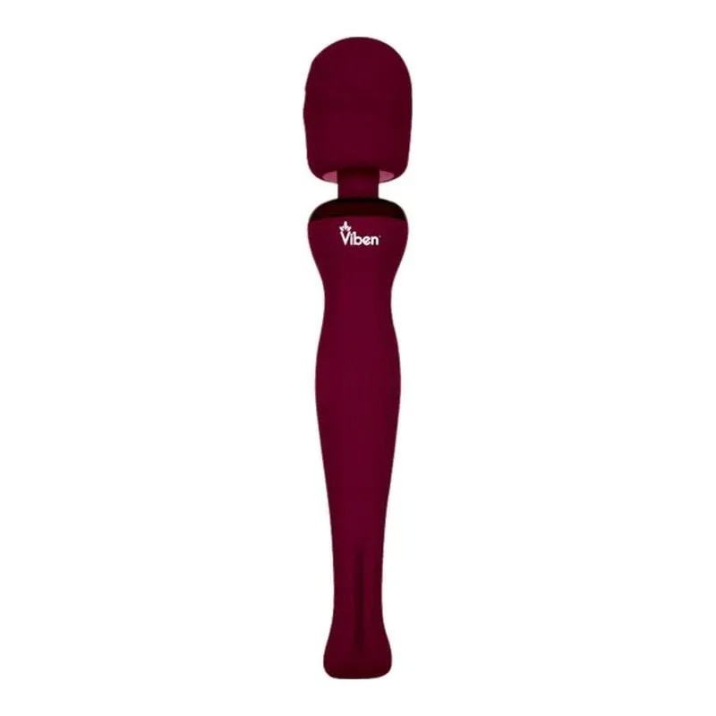 Viben Sultry Rechargeable Wand Massager Ruby