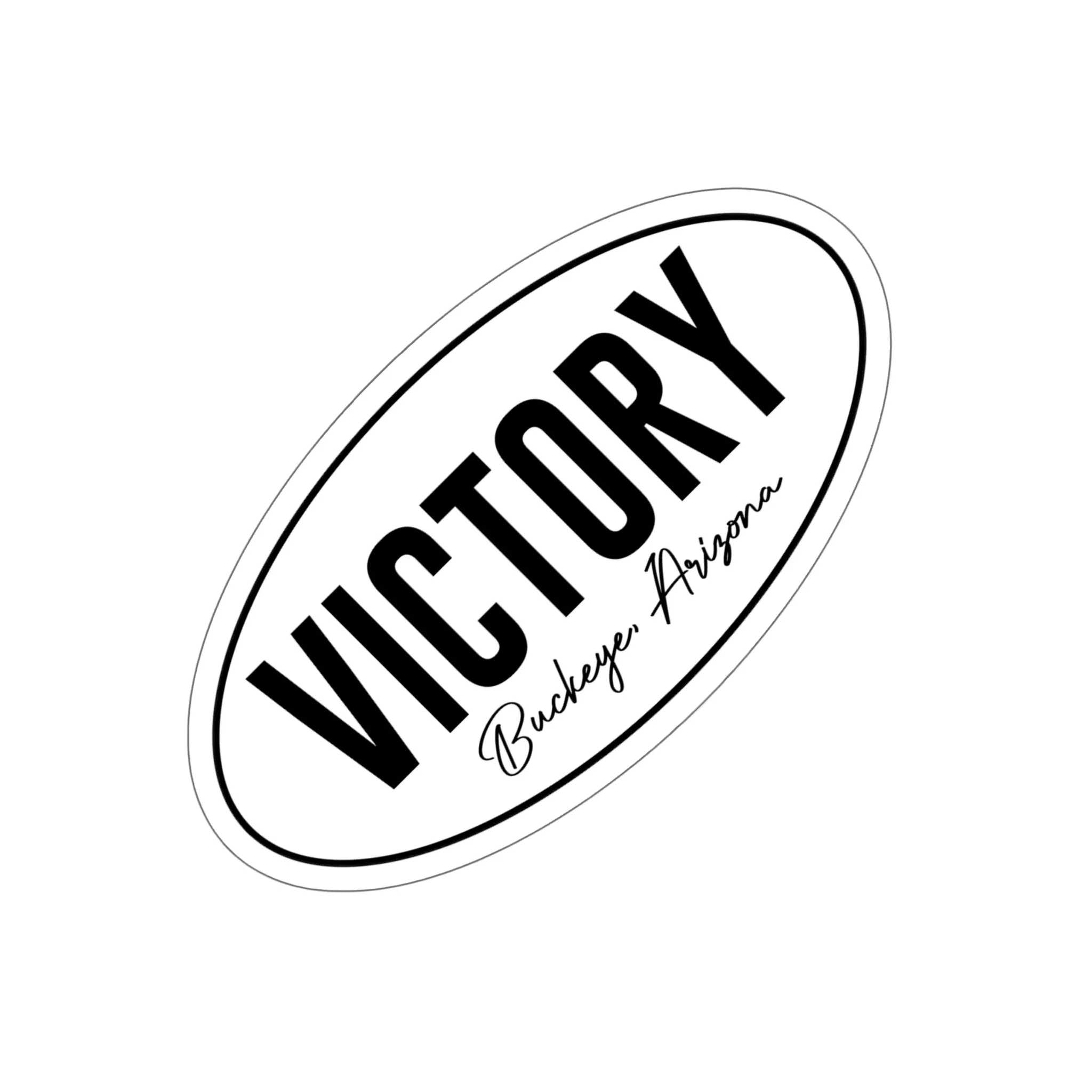 Victory Buckeye, Arizona Die-Cut Stickers for fans and residents of Victory at Verrado by Vtown Designs